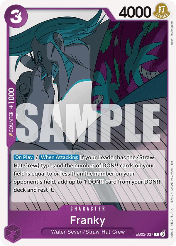 Franky [Extra Booster: Anime 25th Collection] | Cards and Coasters CA