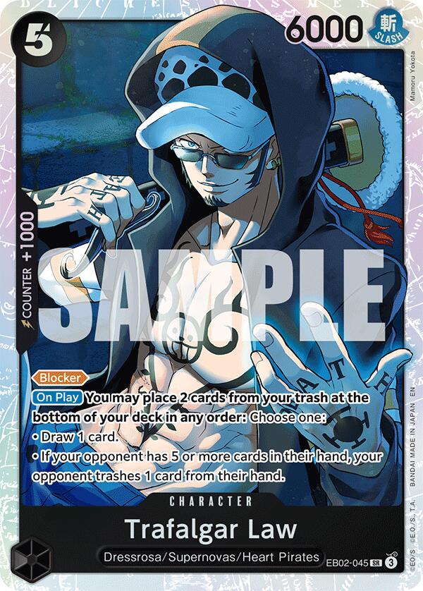 Trafalgar Law [Extra Booster: Anime 25th Collection] | Cards and Coasters CA