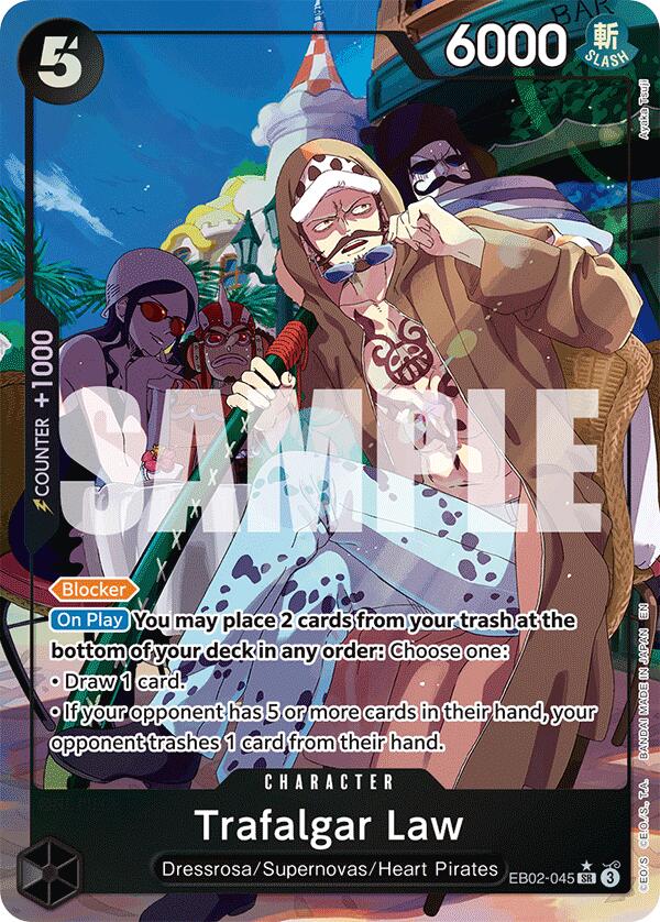 Trafalgar Law (Alternate Art) [Extra Booster: Anime 25th Collection] | Cards and Coasters CA