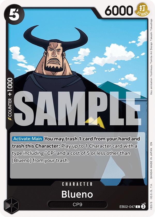 Blueno [Extra Booster: Anime 25th Collection] | Cards and Coasters CA