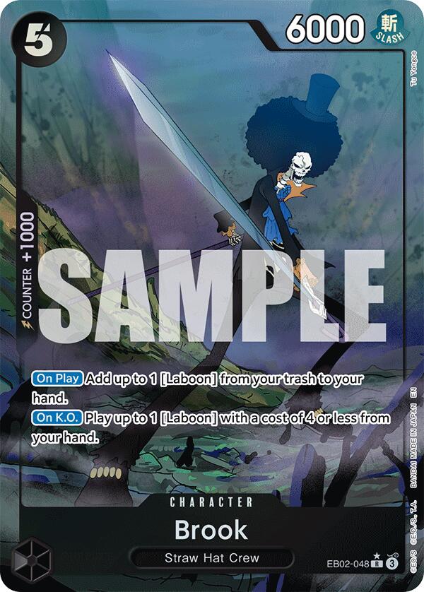 Brook (Alternate Art) [Extra Booster: Anime 25th Collection] | Cards and Coasters CA