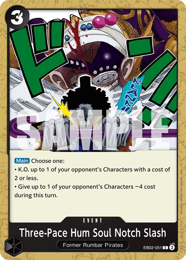 Three-Pace Hum Soul Notch Slash [Extra Booster: Anime 25th Collection] | Cards and Coasters CA