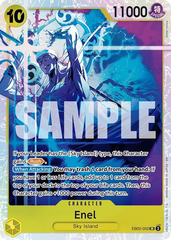 Enel [Extra Booster: Anime 25th Collection] | Cards and Coasters CA