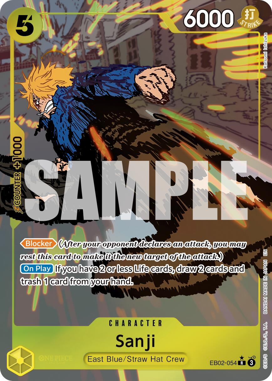 Sanji (Alternate Art) [Extra Booster: Anime 25th Collection] | Cards and Coasters CA