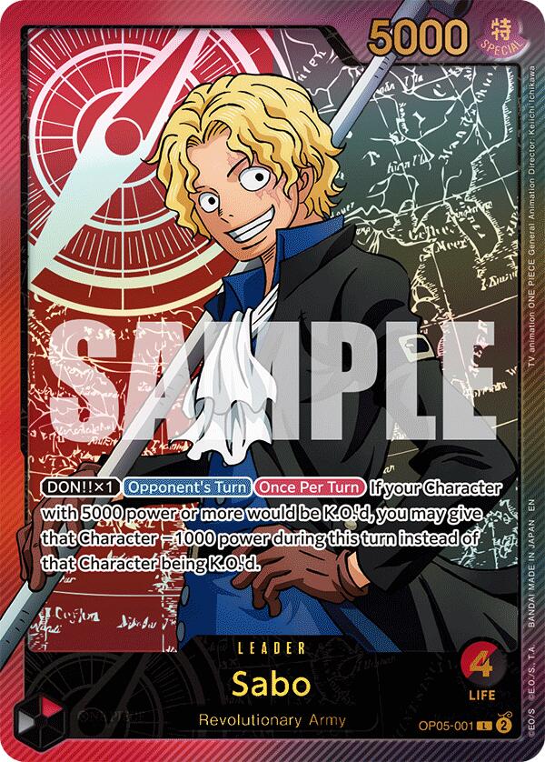 Sabo (SPR) [Extra Booster: Anime 25th Collection] | Cards and Coasters CA
