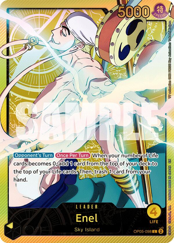 Enel (SPR) [Extra Booster: Anime 25th Collection] | Cards and Coasters CA