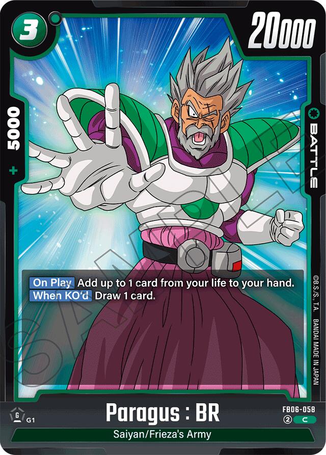 Paragus : BR (FB06-058) [Rivals Clash] | Cards and Coasters CA