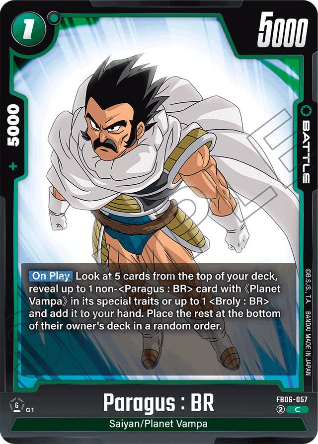 Paragus : BR (FB06-057) [Rivals Clash] | Cards and Coasters CA