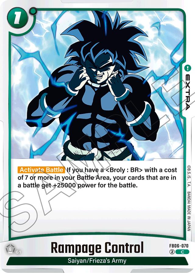 Rampage Control [Rivals Clash] | Cards and Coasters CA