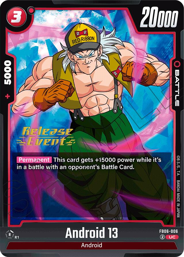 Android 13 [Rivals Clash Release Event Cards] | Cards and Coasters CA