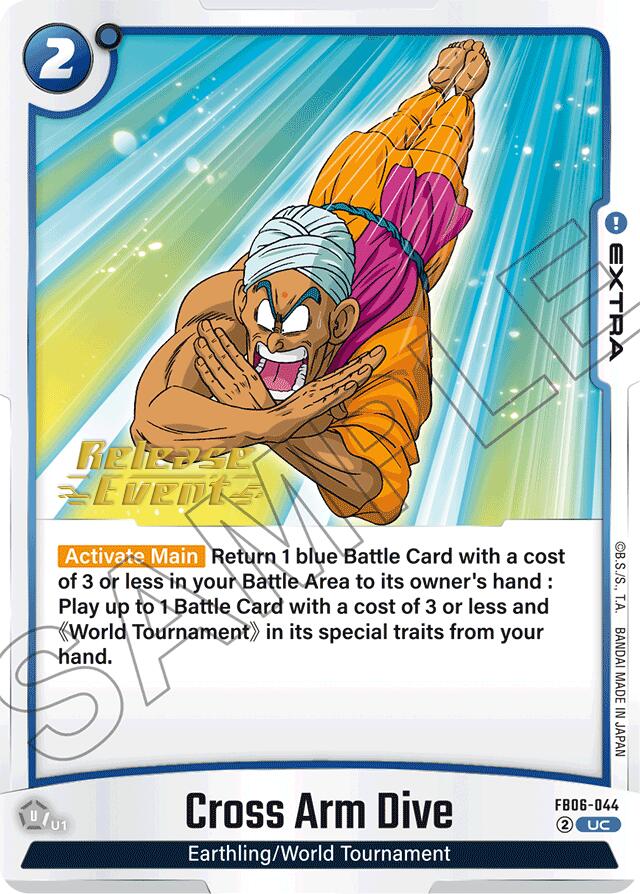 Cross Arm Dive [Rivals Clash Release Event Cards] | Cards and Coasters CA
