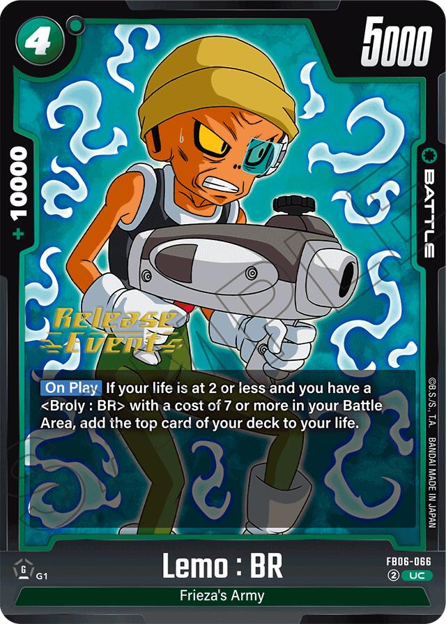 Lemo : BR [Rivals Clash Release Event Cards] | Cards and Coasters CA
