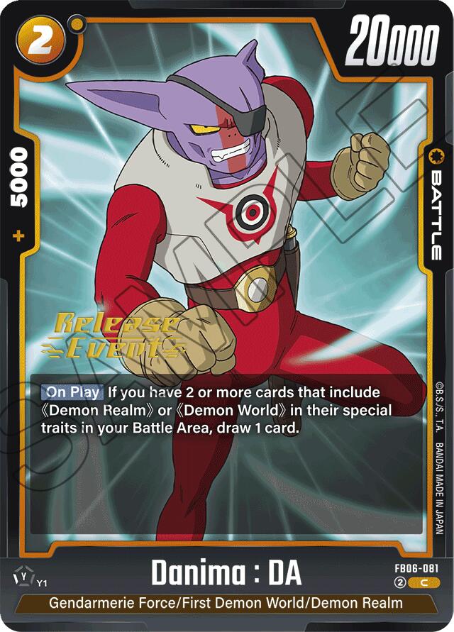 Danima : DA [Rivals Clash Release Event Cards] | Cards and Coasters CA