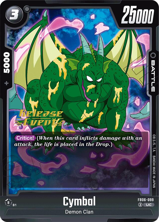 Cymbal (FB06-099) [Rivals Clash Release Event Cards] | Cards and Coasters CA