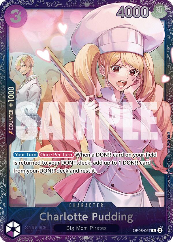 Charlotte Pudding (Treasure Cup 2025) [One Piece Promotion Cards] | Cards and Coasters CA