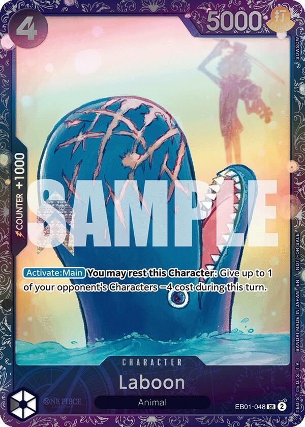 Laboon (Treasure Cup 2025) [One Piece Promotion Cards] | Cards and Coasters CA