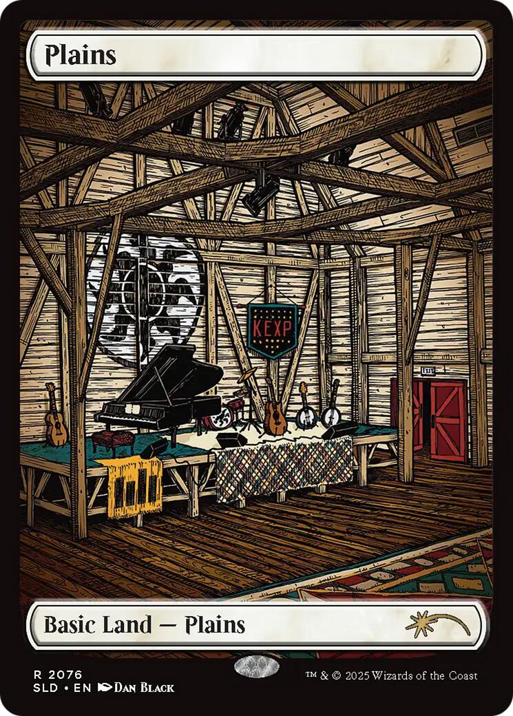 Plains (2076) [Secret Lair Drop Series] | Cards and Coasters CA