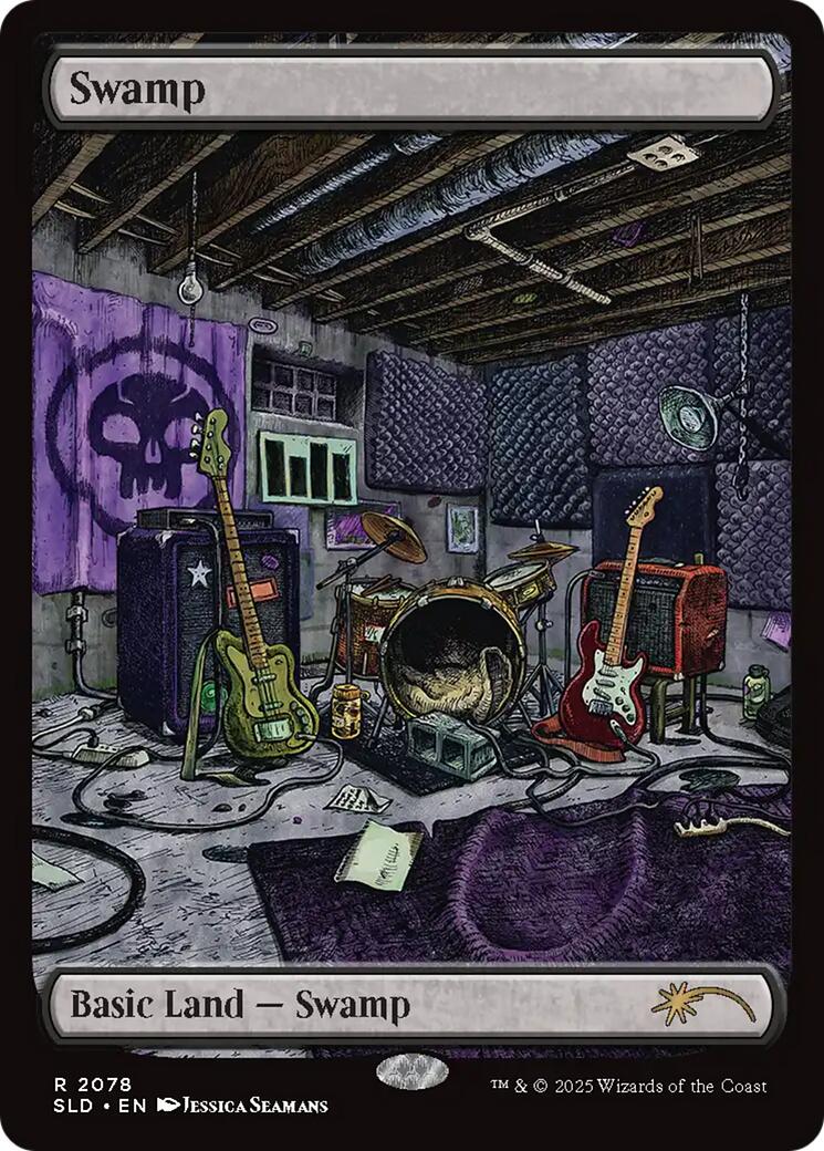 Swamp (2078) [Secret Lair Drop Series] | Cards and Coasters CA