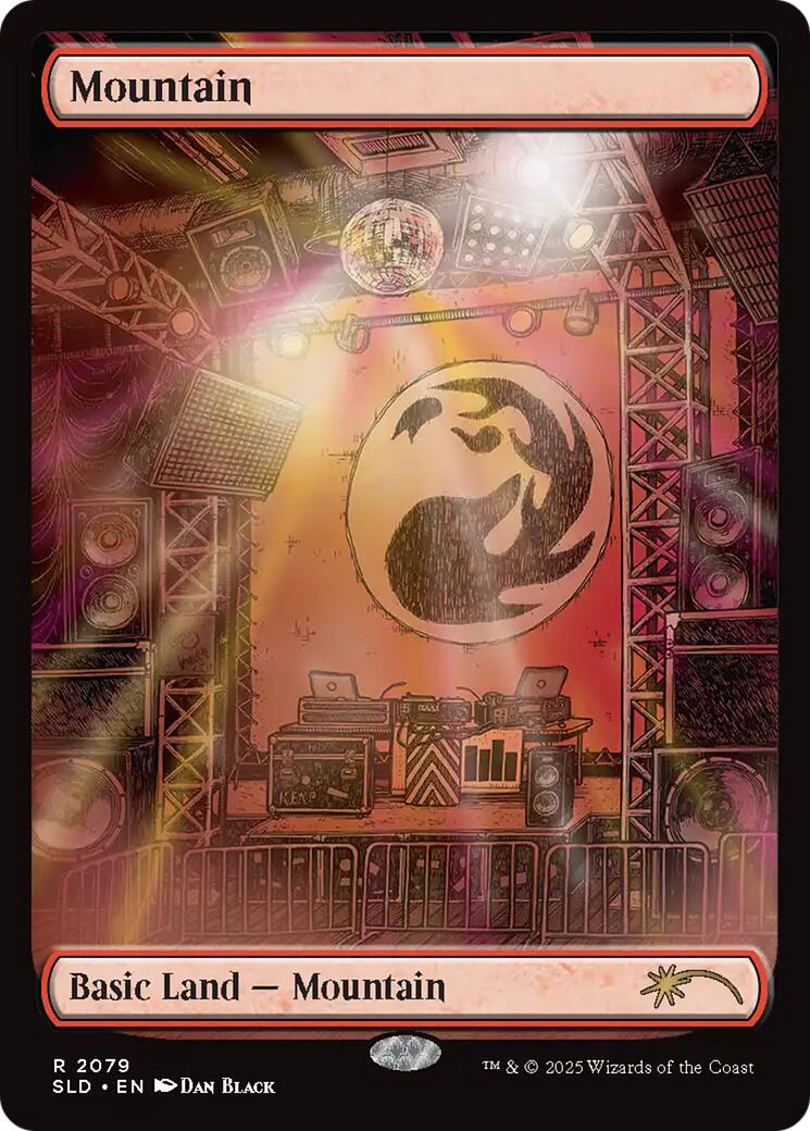 Mountain (2079) [Secret Lair Drop Series] | Cards and Coasters CA