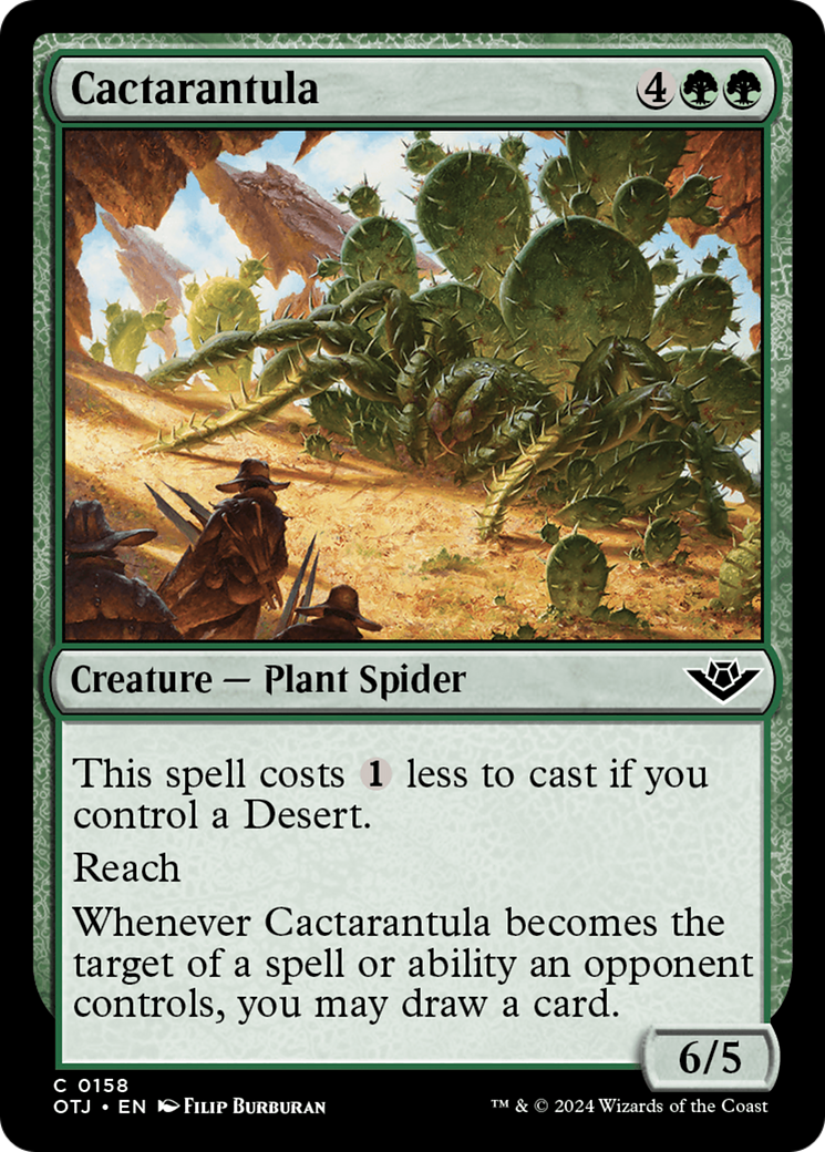 Cactarantula [Outlaws of Thunder Junction] | Cards and Coasters CA