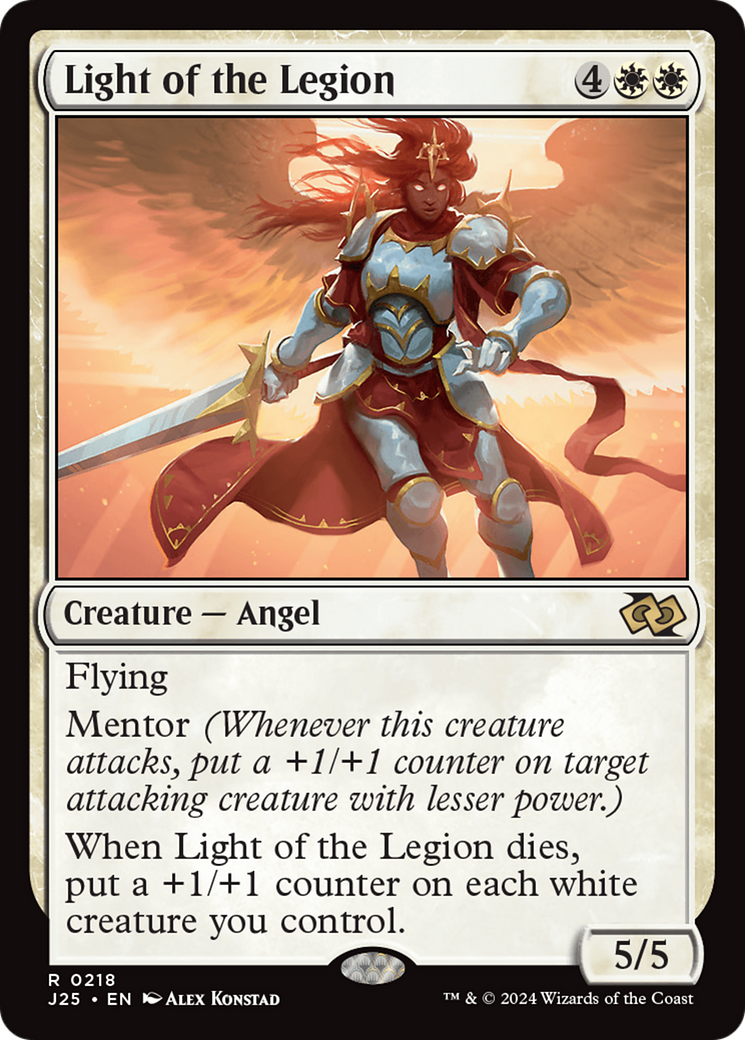 Light of the Legion [Foundations Jumpstart] | Cards and Coasters CA