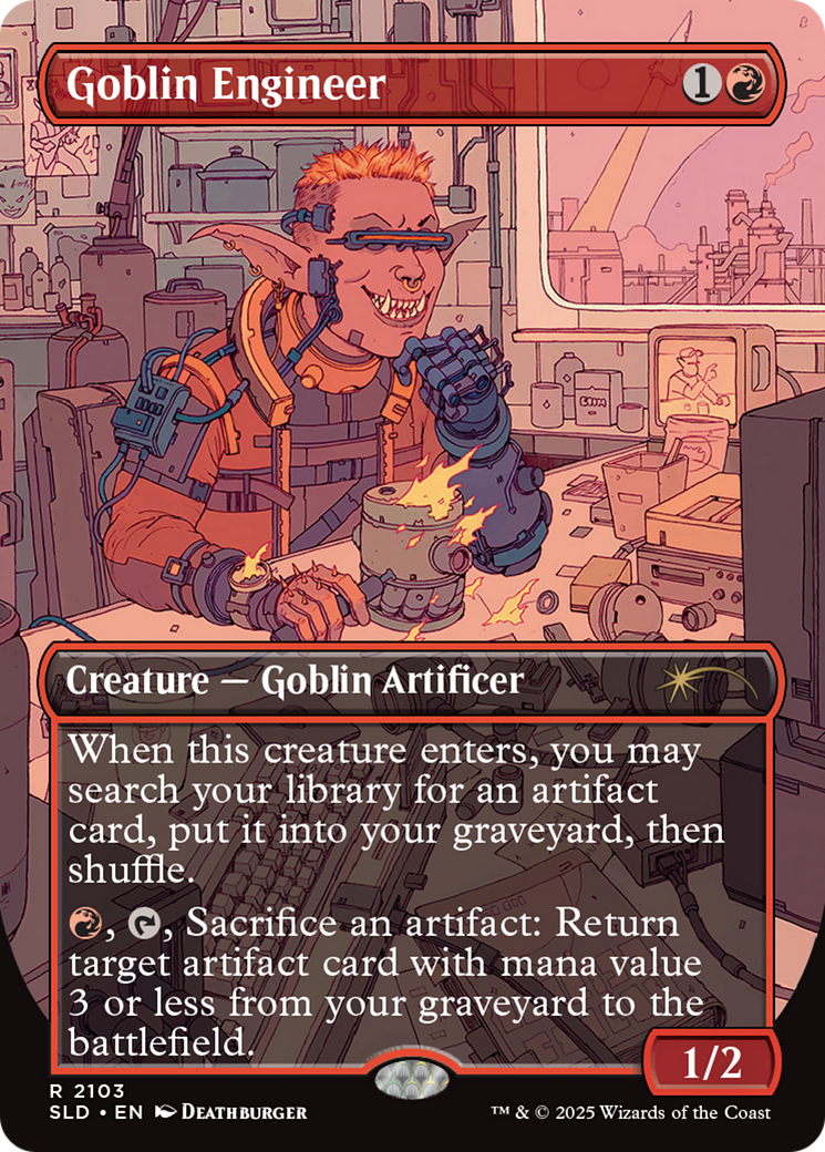 Goblin Engineer [Secret Lair Drop Series] | Cards and Coasters CA