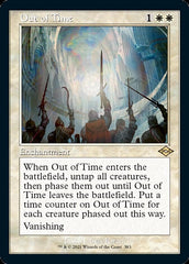 Out of Time (Retro Foil Etched) [Modern Horizons 2] | Cards and Coasters CA