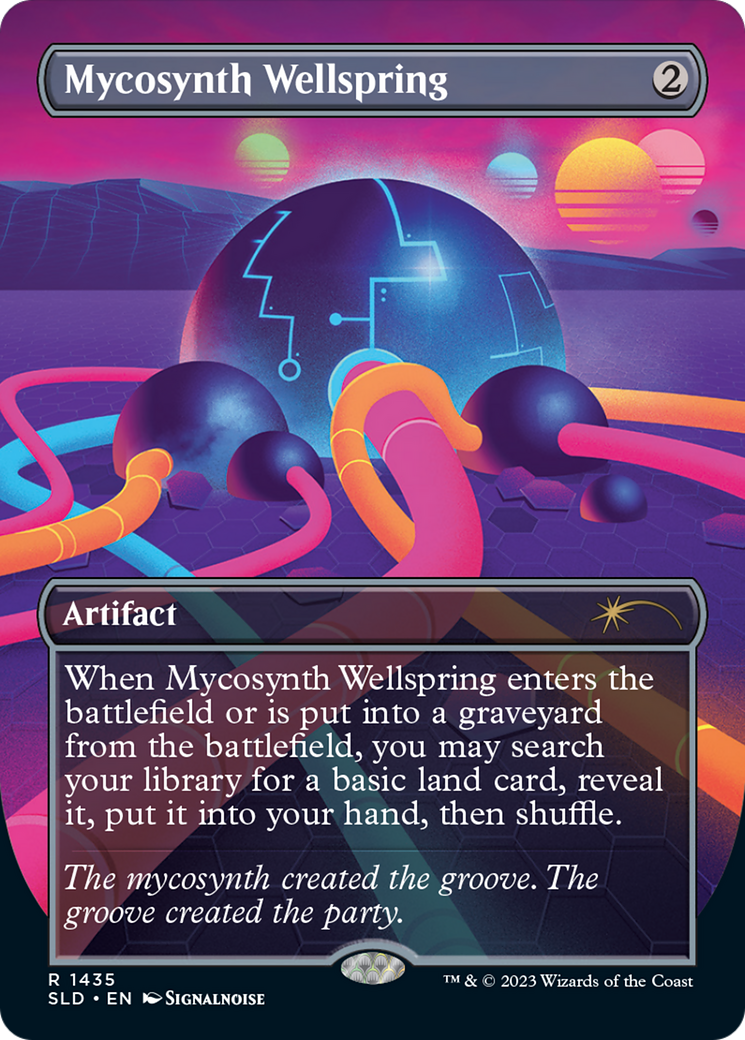 Mycosynth Wellspring (Rainbow Foil) [Secret Lair Drop Series] | Cards and Coasters CA