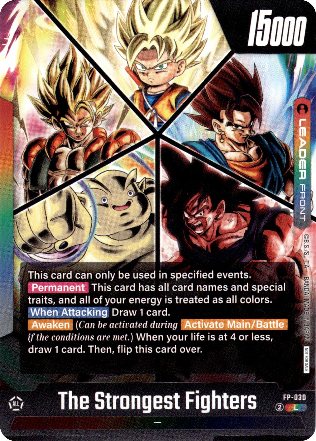 The Strongest Fighters [Fusion World Promotion Cards] | Cards and Coasters CA