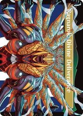 Vanille, Cheerful l'Cie // Ragnarok, Divine Deliverance (Borderless) (Surge Foil) [FINAL FANTASY] | Cards and Coasters CA