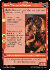 Clive, Ifrit's Dominant // Ifrit, Warden of Inferno [FINAL FANTASY] | Cards and Coasters CA