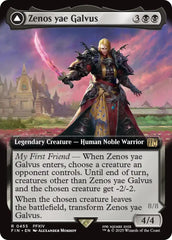 Zenos yae Galvus // Shinryu, Transcendent Rival (Extended Art) [FINAL FANTASY] | Cards and Coasters CA