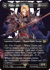 Zenos yae Galvus // Shinryu, Transcendent Rival (Borderless) (Surge Foil) [FINAL FANTASY] | Cards and Coasters CA