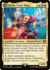 Kefka, Court Mage // Kefka, Ruler of Ruin [FINAL FANTASY] | Cards and Coasters CA