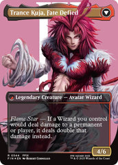 Kuja, Genome Sorcerer // Trance Kuja, Fate Defied (Borderless) (Surge Foil) [FINAL FANTASY] | Cards and Coasters CA