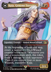Kuja, Genome Sorcerer // Trance Kuja, Fate Defied (Borderless) (Surge Foil) [FINAL FANTASY] | Cards and Coasters CA