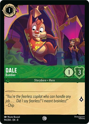 Dale - Bumbler (94/204) [Reign of Jafar] | Cards and Coasters CA