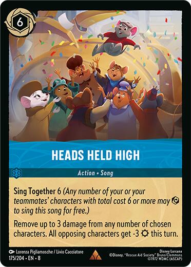 Heads Held High (175/204) [Reign of Jafar] | Cards and Coasters CA