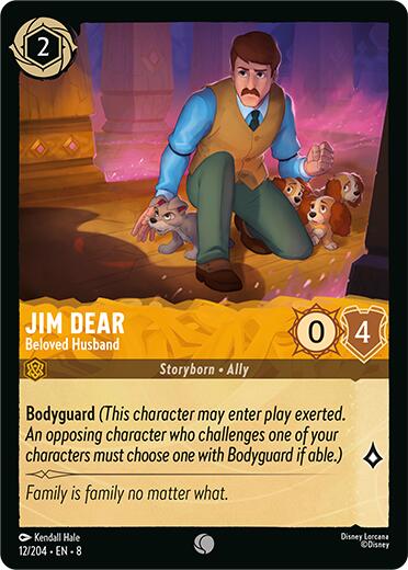 Jim Dear - Beloved Husband (12/204) [Reign of Jafar] | Cards and Coasters CA
