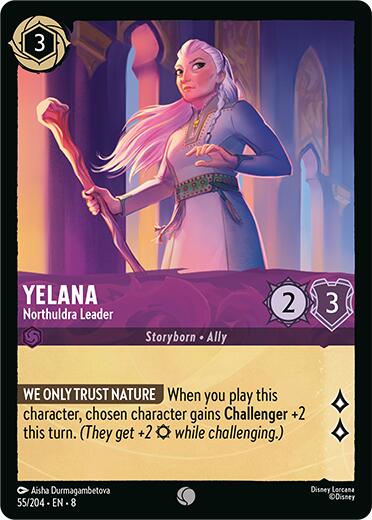 Yelana - Northuldra Leader (55/204) [Reign of Jafar] | Cards and Coasters CA