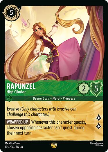Rapunzel - High Climber (101/204) [Reign of Jafar] | Cards and Coasters CA