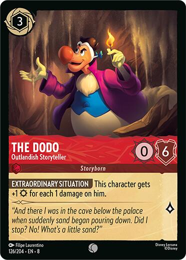 The Dodo - Outlandish Storyteller (126/204) [Reign of Jafar] | Cards and Coasters CA