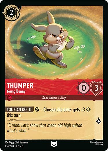 Thumper - Young Bunny (134/204) [Reign of Jafar] | Cards and Coasters CA