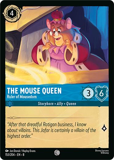 The Mouse Queen - Ruler of Mousedom (153/204) [Reign of Jafar] | Cards and Coasters CA