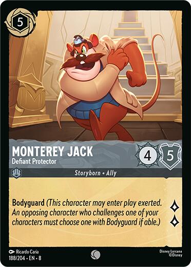 Monterey Jack - Defiant Protector (188/204) [Reign of Jafar] | Cards and Coasters CA