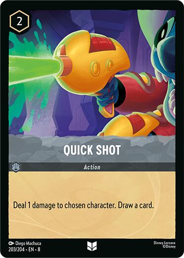 Quick Shot (203/204) [Reign of Jafar] | Cards and Coasters CA