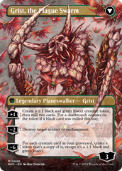 Grist, Voracious Larva // Grist, the Plague Swarm (Borderless) [Modern Horizons 3] | Cards and Coasters CA