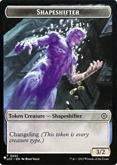 Shapeshifter // Cat Double-Sided Token [Secret Lair Drop Series] | Cards and Coasters CA