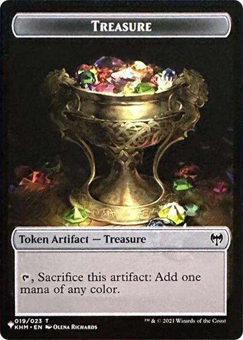 Treasure // Egg Double-Sided Token [Secret Lair Drop Series] | Cards and Coasters CA