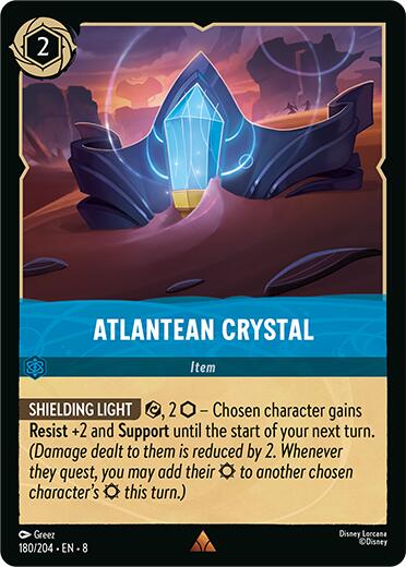 Atlantean Crystal (180/204) [Reign of Jafar] | Cards and Coasters CA